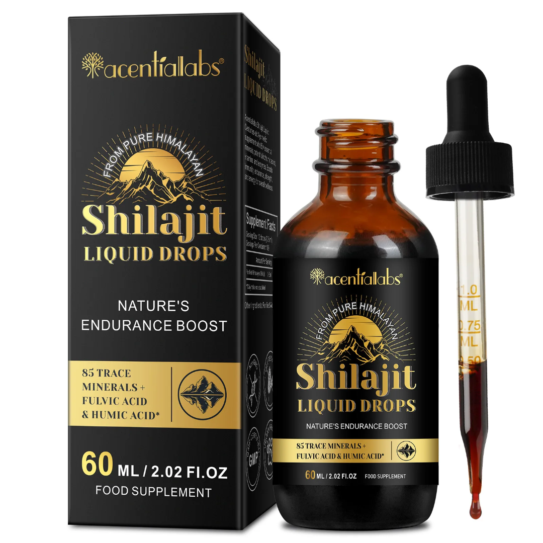 Liquid Himalayan Shilajit Drops 3 Pack Bundle