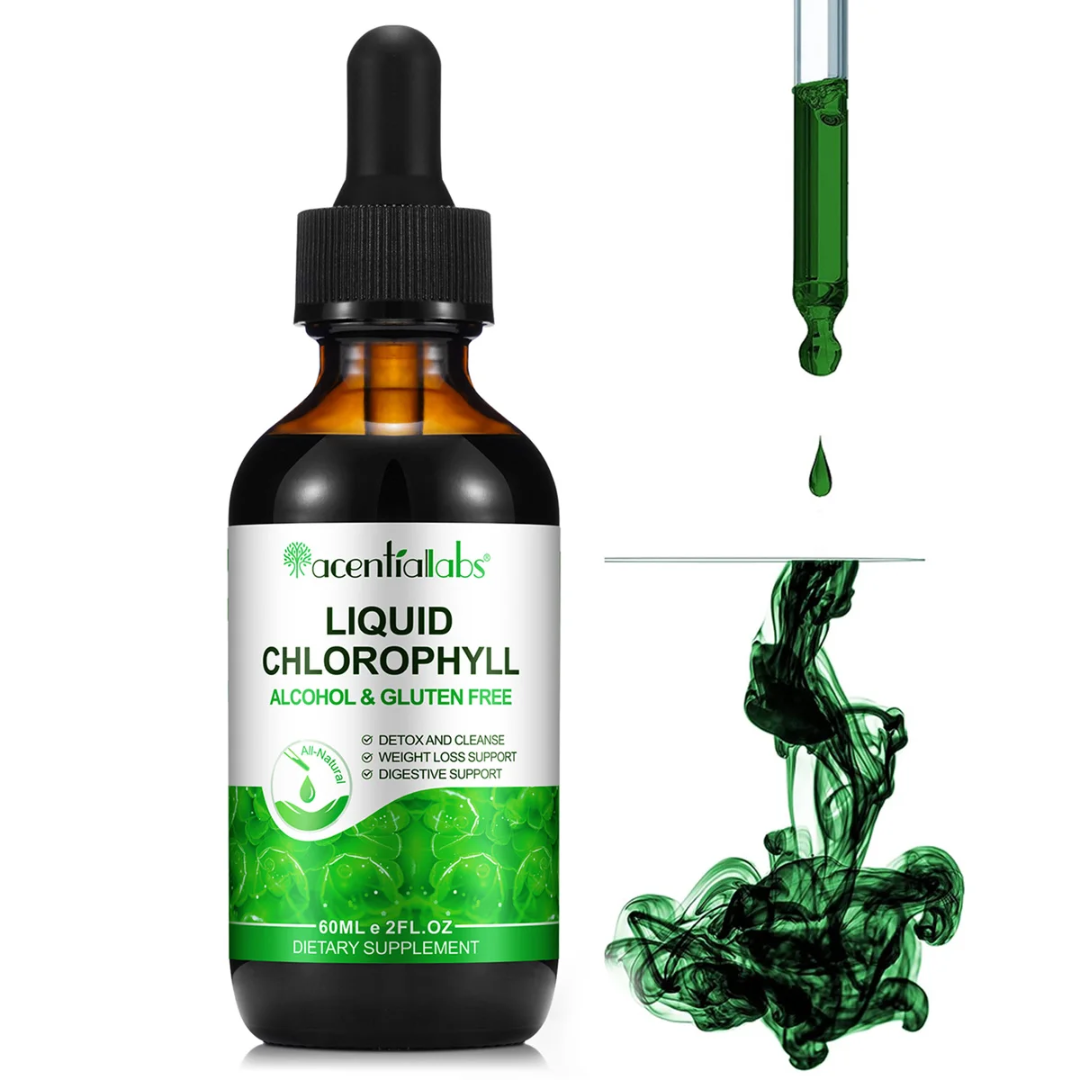 Acential Labs Liquid Chlorophyll 60ml — Daily Detox Drops