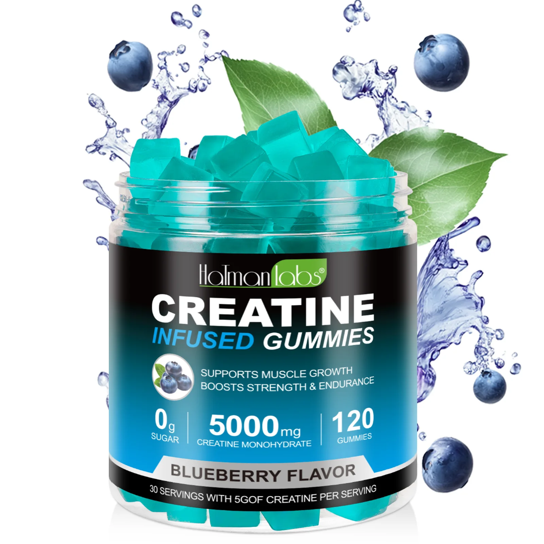 2Pack Creatine Monohydrate Gummies 6000mg — Blueberry | , 2-Month Supply