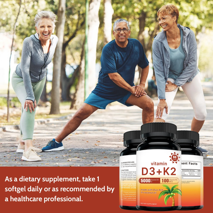 Vitamin D3 + K2 Softgels