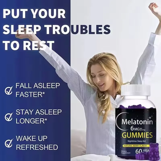 WellBody Melatonin Berry Flavor Gummies