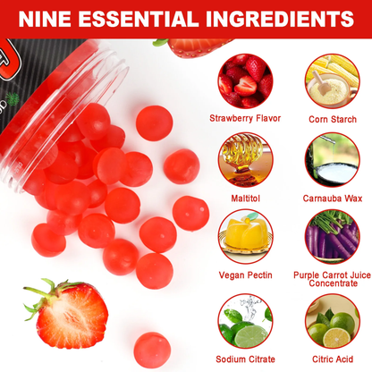 Acential Labs Creatine Infused Strawberry Flavor Gummies