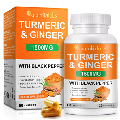 Acential Labs Turmeric & Ginger with Black Pepper