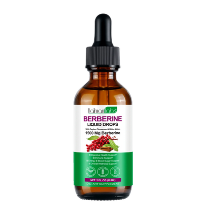 Holman Labs Berberine Liquid Drops 1500mg (60ml)