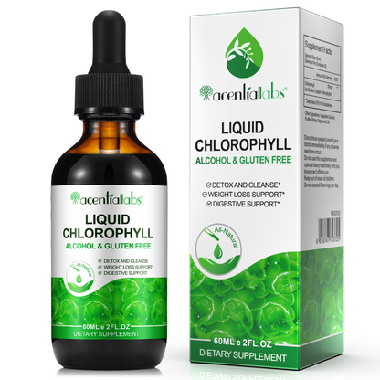Acential Labs Liquid Chlorophyll 60ml — Daily Detox Drops