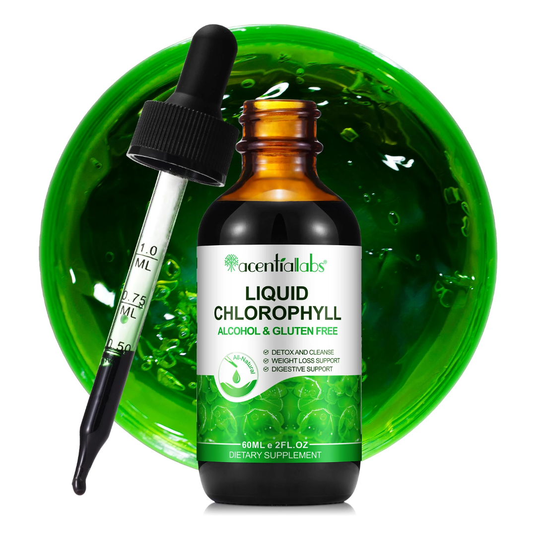 Acential Labs Liquid Chlorophyll 60ml — Daily Detox Drops