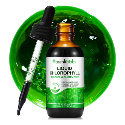 Acential Labs Liquid Chlorophyll 60ml — Daily Detox Drops
