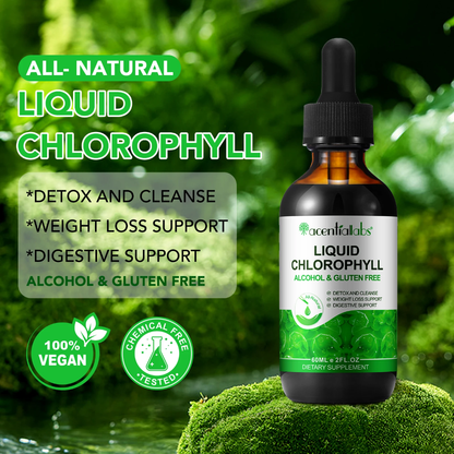 Acential Labs Liquid Chlorophyll 60ml — Daily Detox Drops