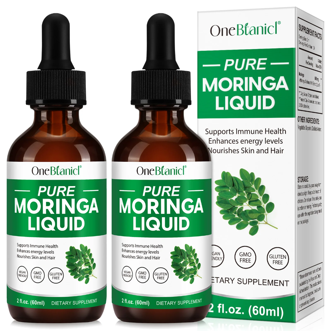 OneBotanic Pure Moringa Drops — Energy & Immune Support