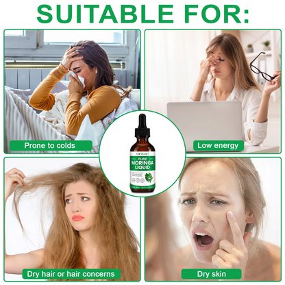 OneBotanic Pure Moringa Drops — Energy & Immune Support