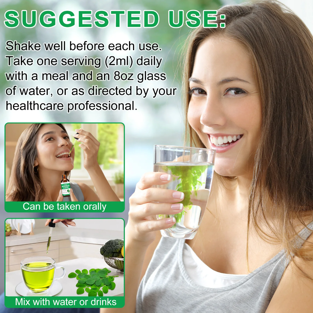 OneBotanic Pure Moringa Drops — Energy & Immune Support