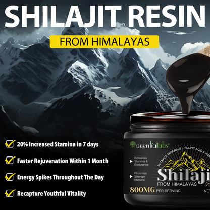 Premium Shilajit Resin – Himalayan Gold Grade