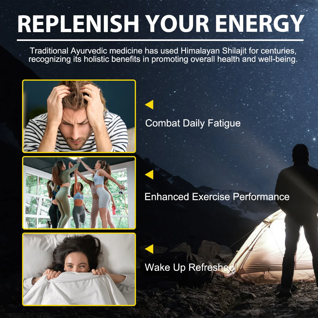 Premium Shilajit Resin – Himalayan Gold Grade