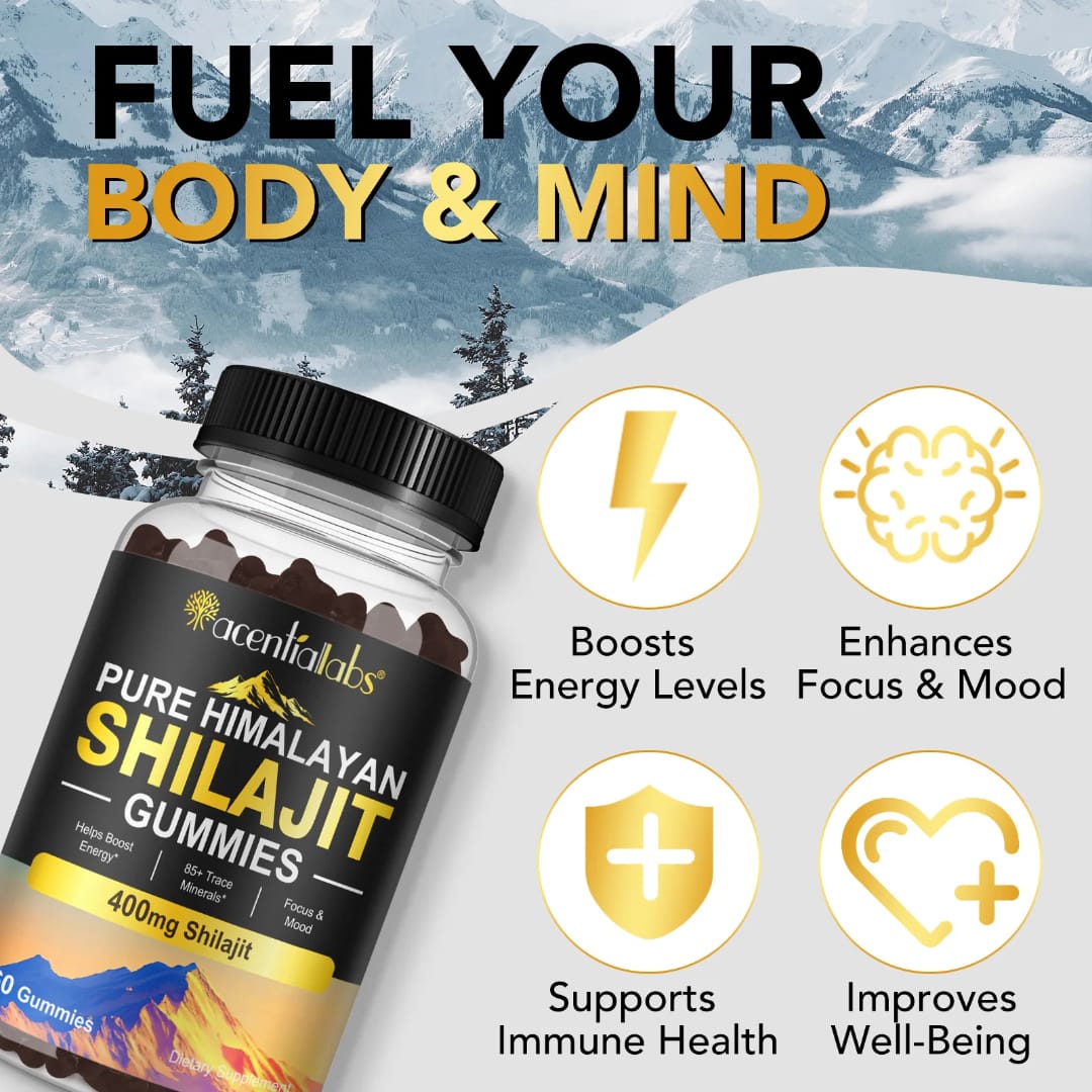 Pure Himalayan Shilajit Gummies