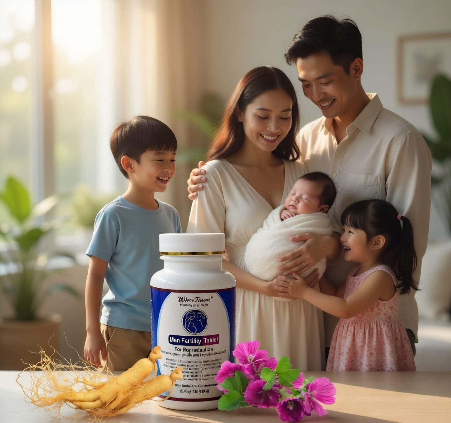 Winstown Men's Fertility Tablets — Sperm Health Support