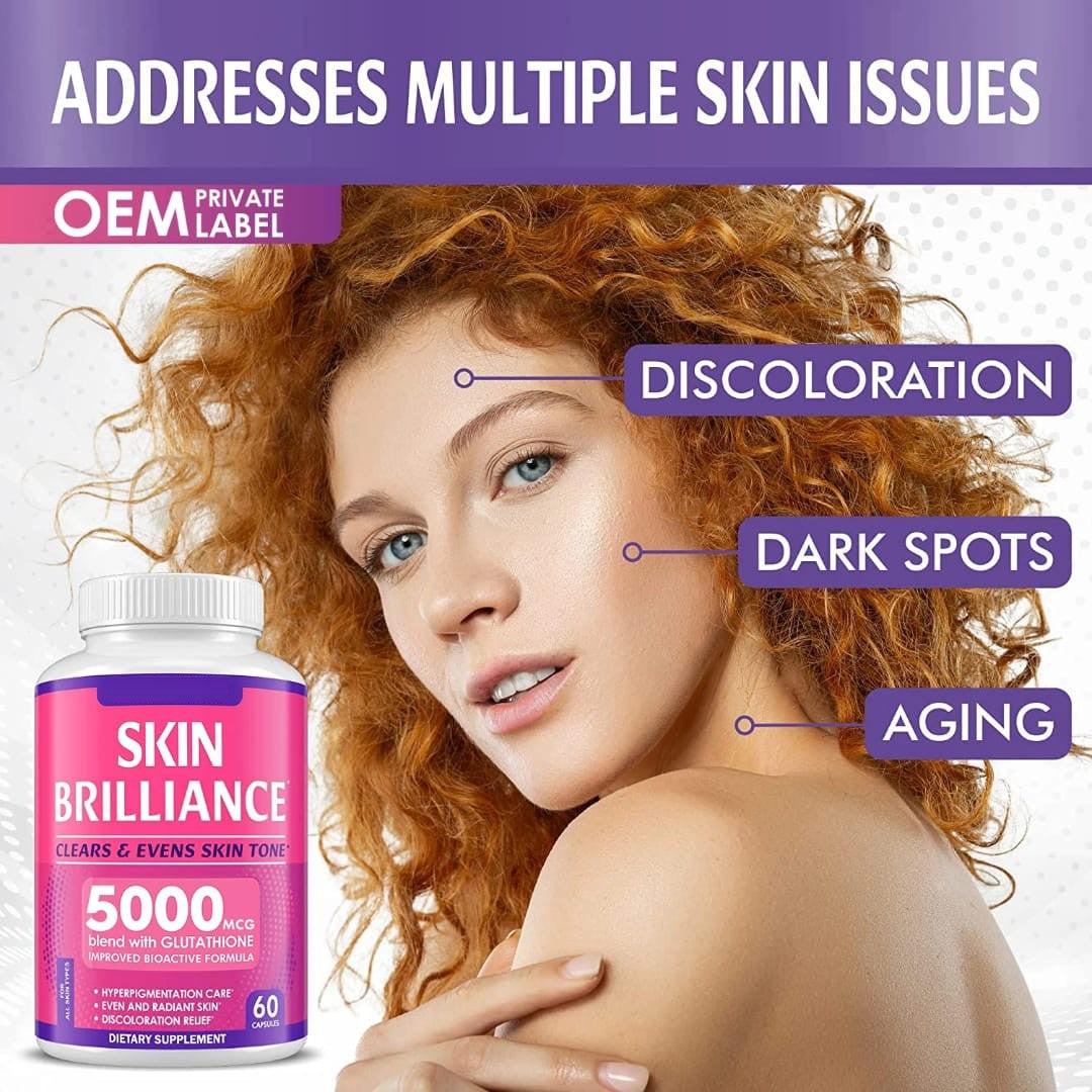 Glutathione Capsules — Skin Brightening & Radiant Glow