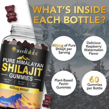 Pure Himalayan Shilajit Gummies