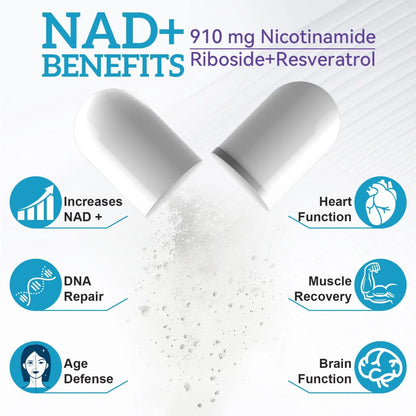 Halman Labs NAD+ Riboside + Resveratrol — Cellular Energy