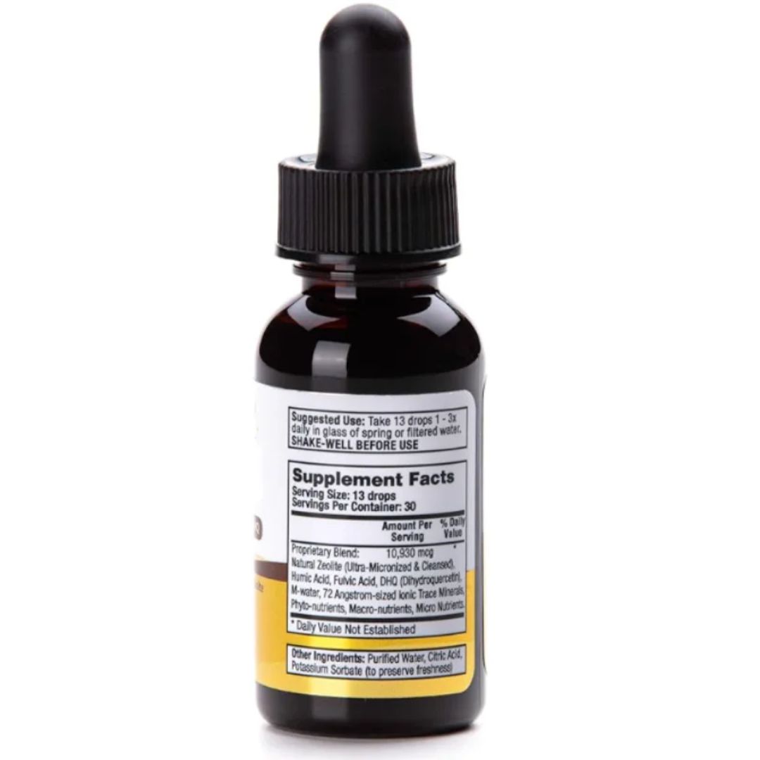Zeolite + DHQ Drops — Ultra-Micronized Detox Support