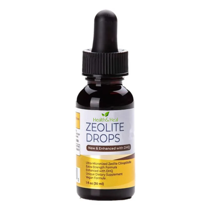 Zeolite + DHQ Drops — Ultra-Micronized Detox Support