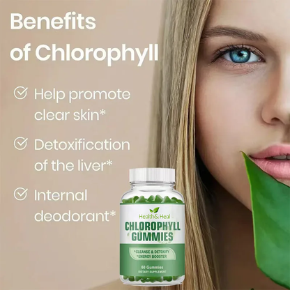 Health & Heal Chlorophyll Gummies — Detox & Gut Health