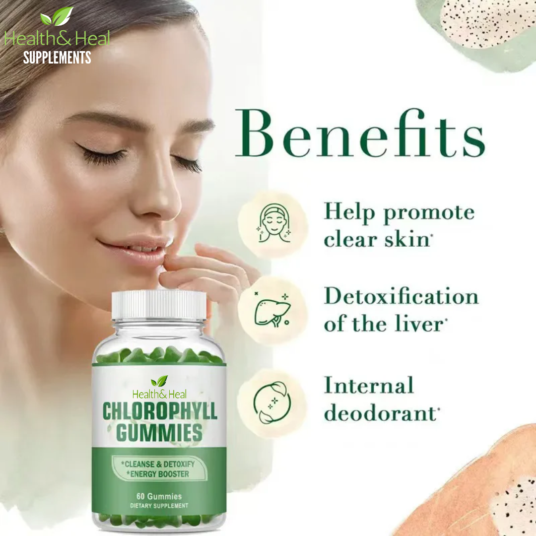 Health & Heal Chlorophyll Gummies — Detox & Gut Health
