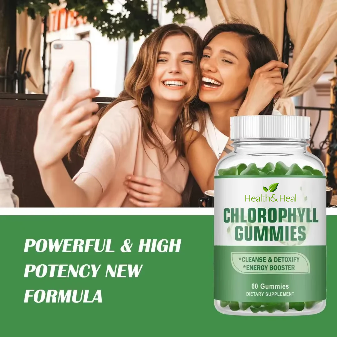 Health & Heal Chlorophyll Gummies — Detox & Gut Health