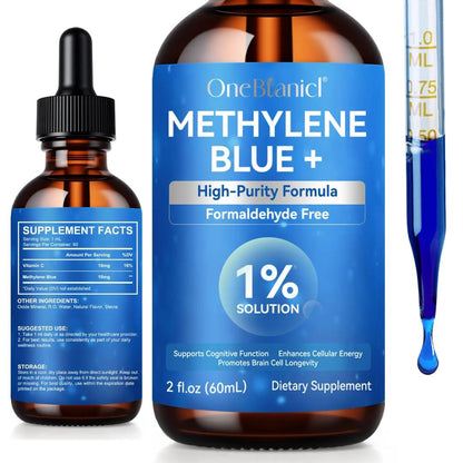 OneBotanic Methylene Blue 1% Drops 60ml — Brain & Focus