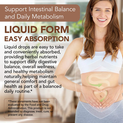 Acential Labs Black Walnut Wormwood Clove & Garlic — 20-in-1 Digestive Wellness Liquid Drops