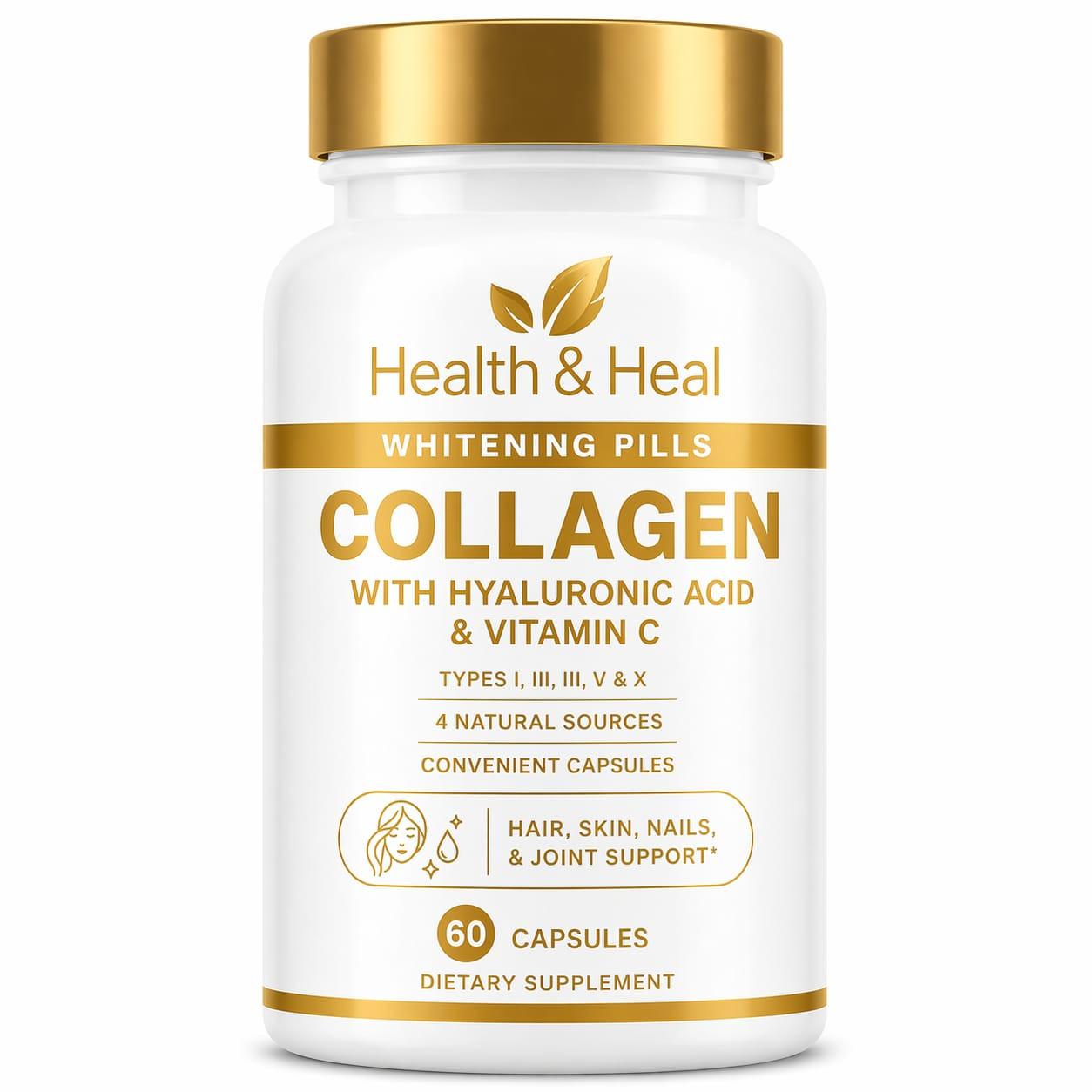 Multi-Collagen Complex Capsules — Skin, Joints & Bones