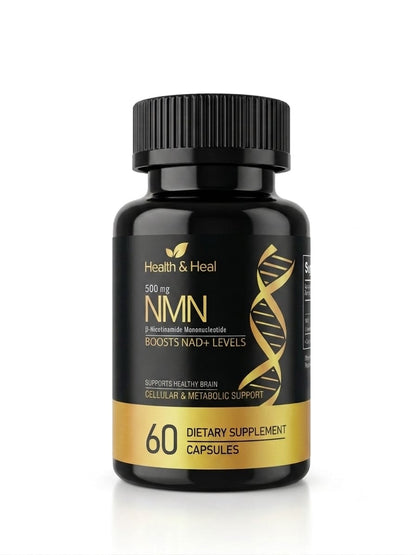 Health & Heal NMN 500mg — 3 Pack Bundle | Cellular & Metabolic Support, 180-Day Supply
