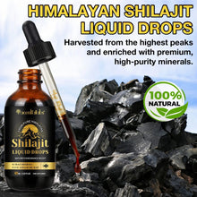 Himalayan Shilajit Liquid Drops 1000mg (60ml) – Natural Energy, Stamina & Focus Support | Fulvic Acid & Trace Minerals