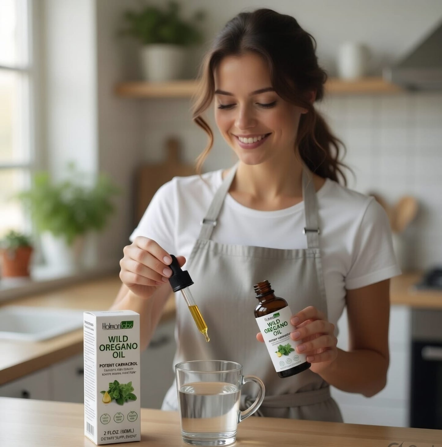 Acential Labs Wild Oregano Oil Liquid Drops – Immune Support, Digestive Health & Natural Antioxidant Herbal Extract