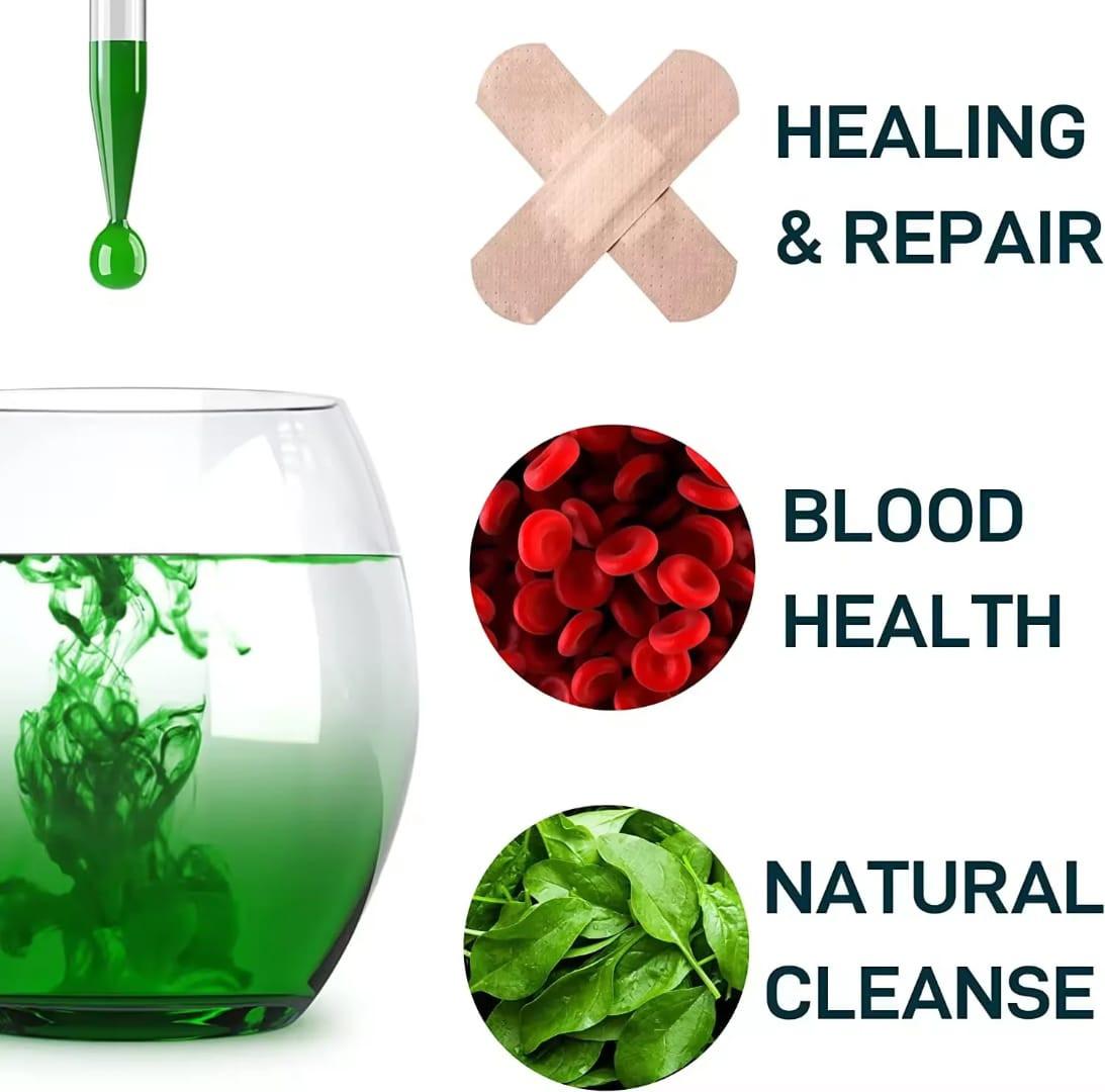 Liquid Chlorophyll Drops 60ml — Natural Detox