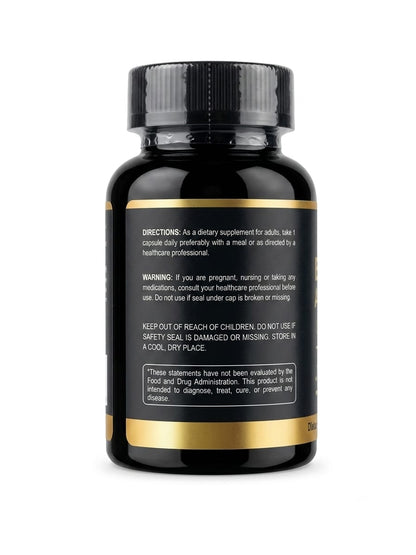 Health & Heal Ashwagandha Extra Strength 5-in-1 — Turmeric Curcumin, Rhodiola Rosea, Ginger & Black Pepper Adaptogenic Wellness Capsules