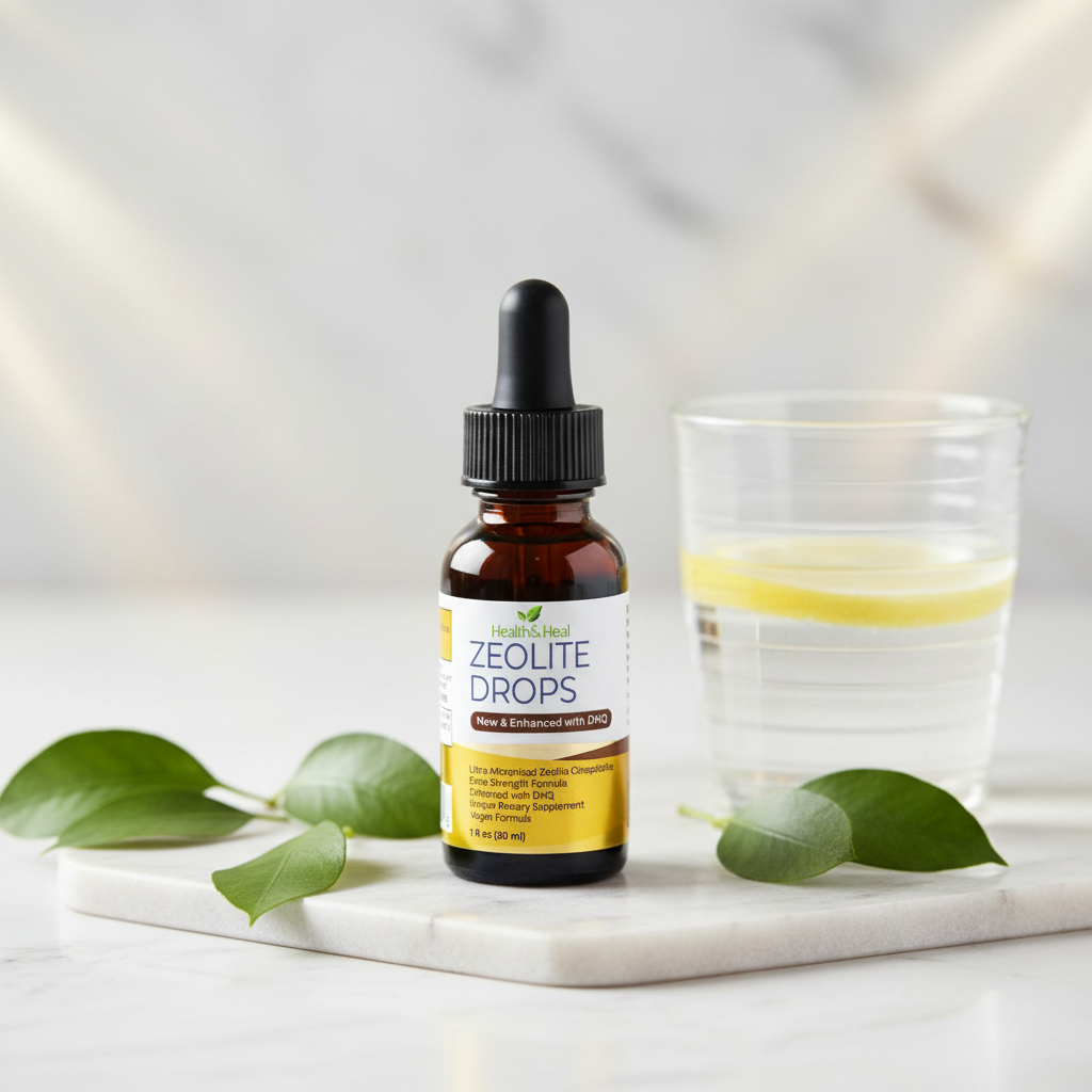 Zeolite + DHQ Drops — Ultra-Micronized Detox Support