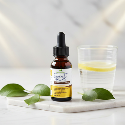 Zeolite + DHQ Drops — Ultra-Micronized Detox Support