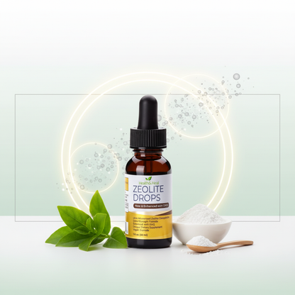 Zeolite + DHQ Drops — Ultra-Micronized Detox Support