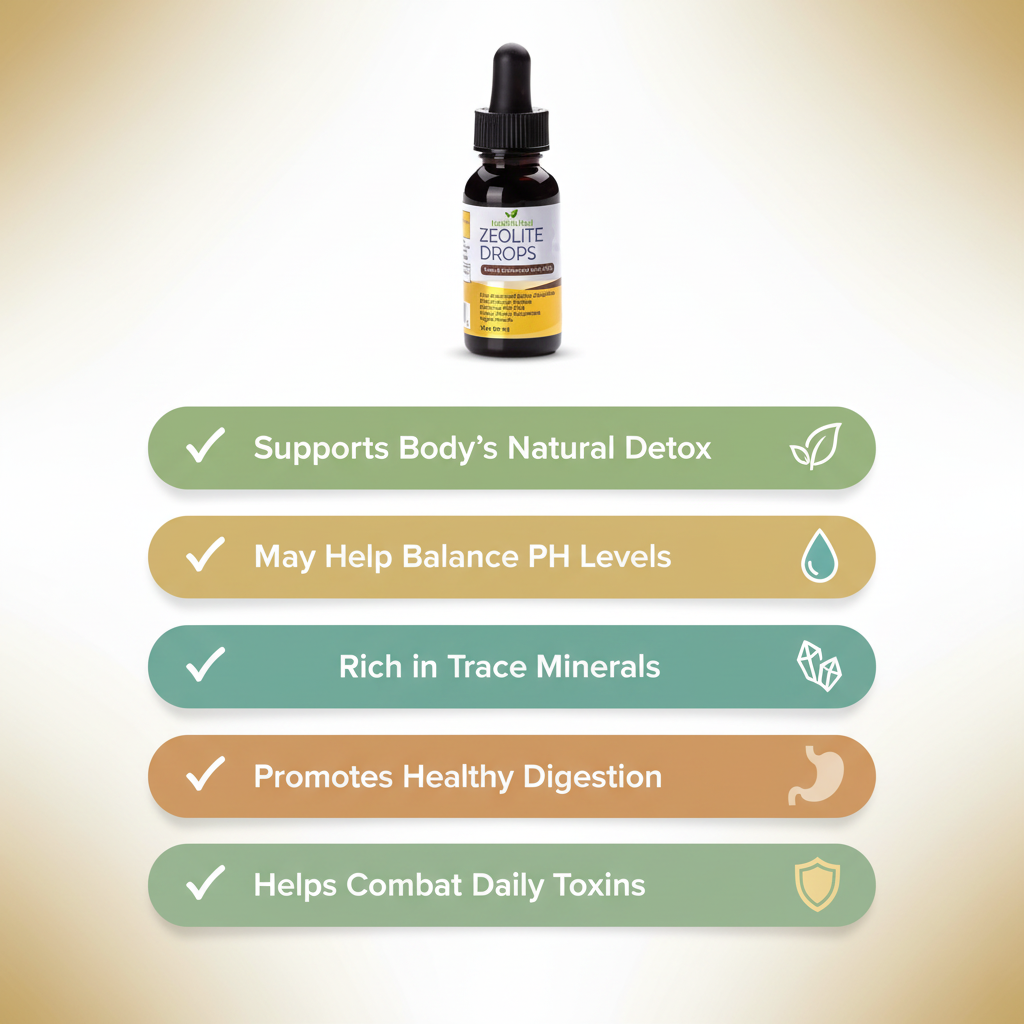 Zeolite + DHQ Drops — Ultra-Micronized Detox Support