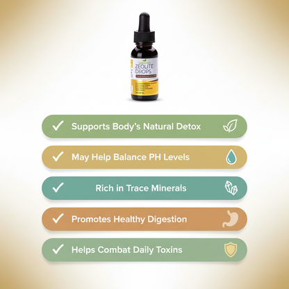Zeolite + DHQ Drops — Ultra-Micronized Detox Support