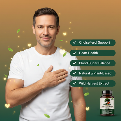 African Mango Seed Extract 1000mg Capsules — Metabolic Support (Irvingia Gabonensis)