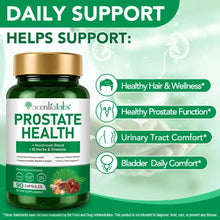 Acential Labs Prostate Health Capsules — Saw Palmetto, Mushroom Blend & Botanical Urinary Wellness Support | 90 Capsules