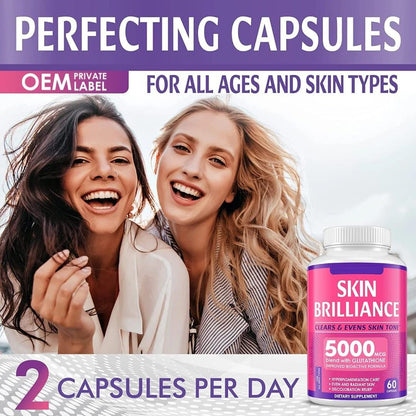 Glutathione Capsules — Skin Brightening & Radiant Glow