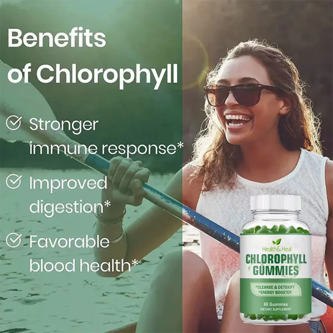 Health & Heal Chlorophyll Gummies — Detox & Gut Health