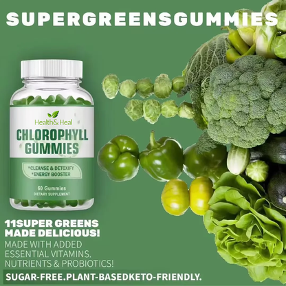 Health & Heal Chlorophyll Gummies — Detox & Gut Health