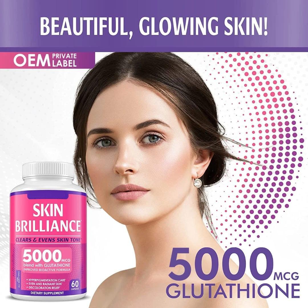 Glutathione Capsules — Skin Brightening & Radiant Glow