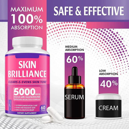 Glutathione Capsules — Skin Brightening & Radiant Glow