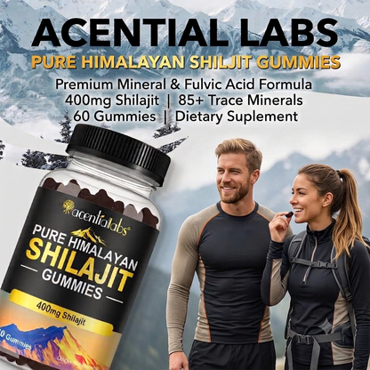 Himalayan Shilajit Gummies — Daily Mineral Wellness