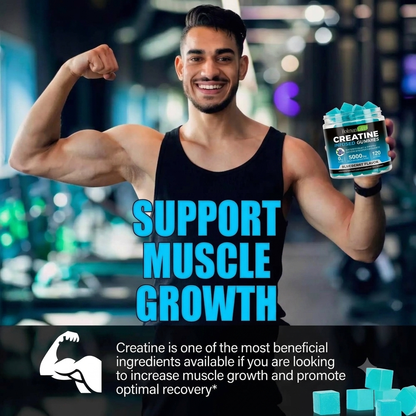 Health & Heal Creatine Monohydrate Gummies blueberry, product image 4