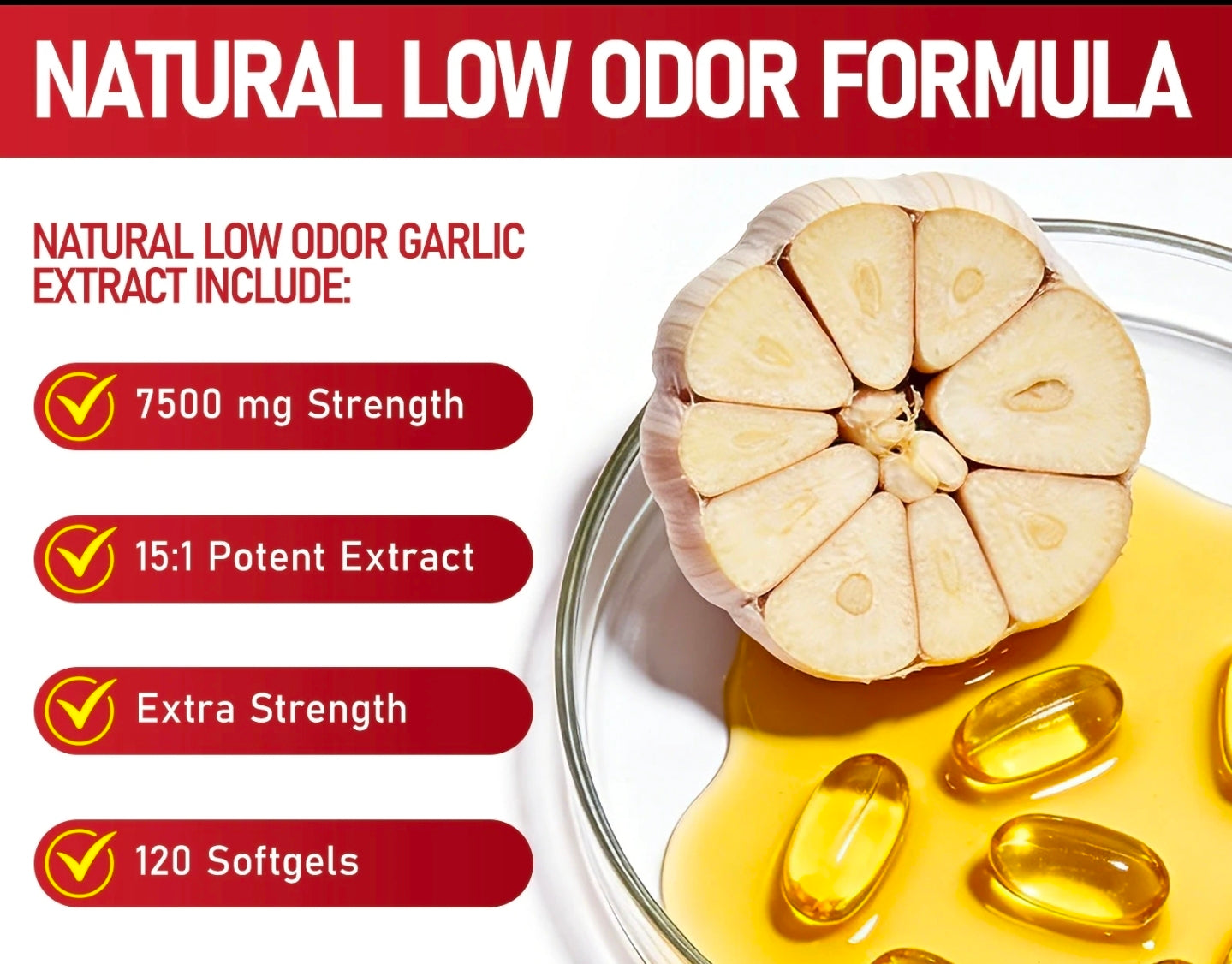 ArtoaLabs Aged Garlic Extract 120 softgels pouch, aged up to 24 months, dispatched from Adelaide